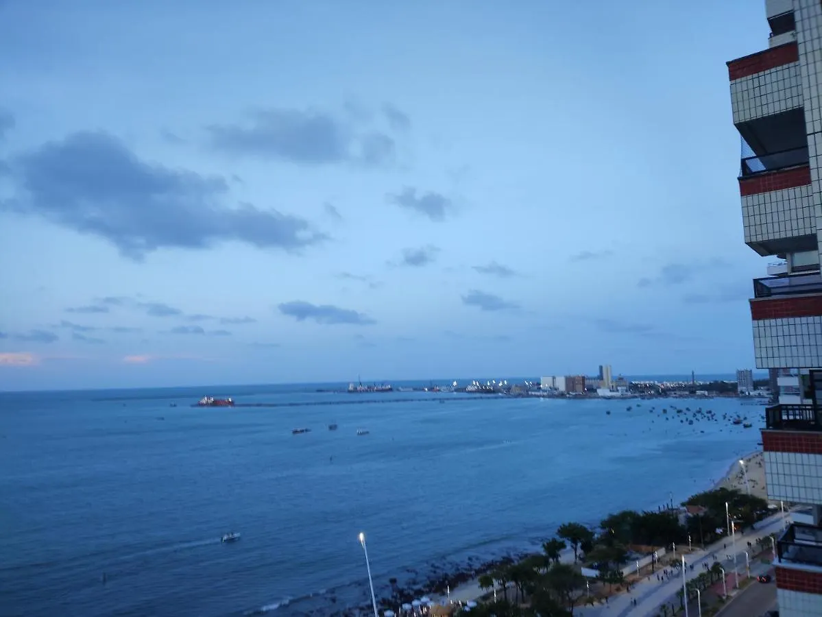 Villa Costeira Flat Vista Mar Praia Beira Mar A Fortaleza Hotell
